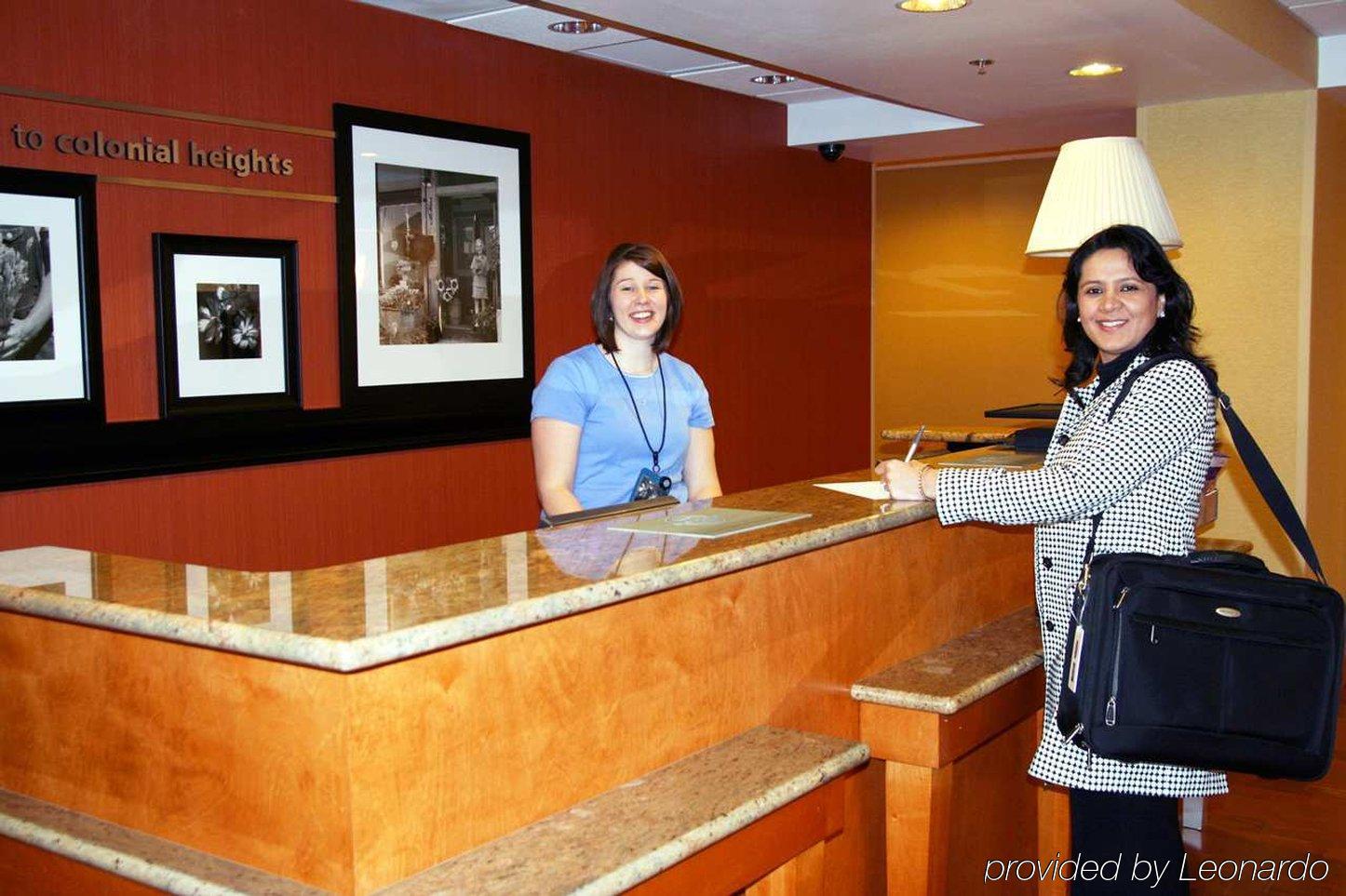 Hampton Inn Petersburg - Southpark Mall Colonial Heights Interiør billede